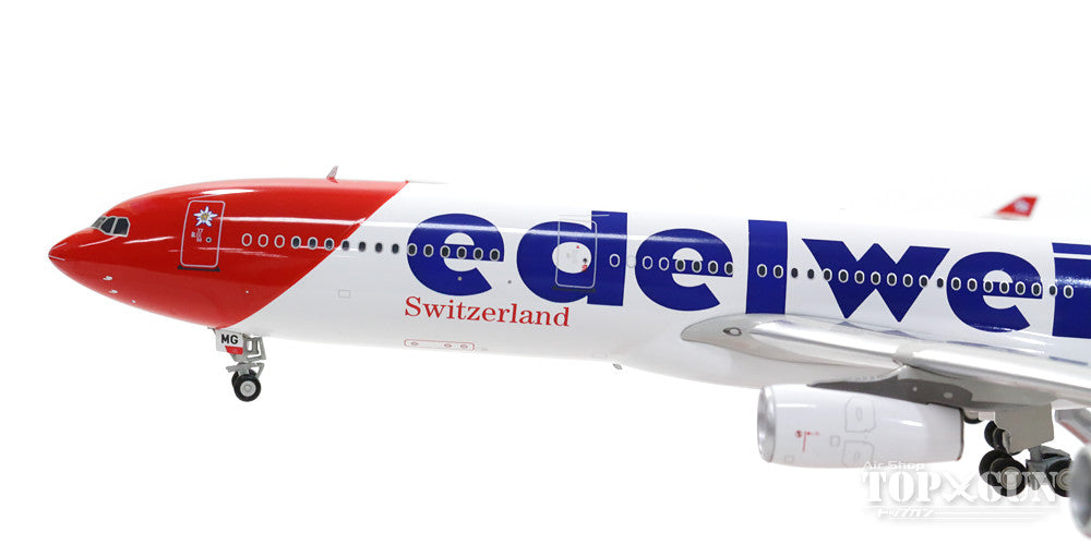 A340-300 Edelweiss Airlines New Paint (Stand Included) HB-JMG 1/200 *Made of metal [IF3401216]