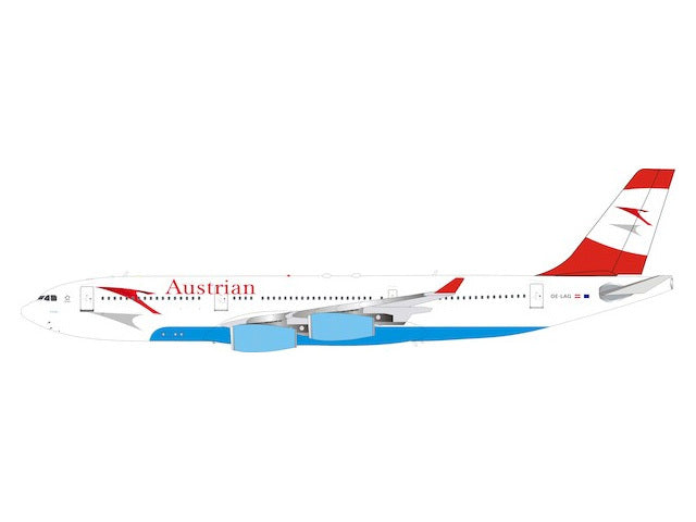 A340-211 Austrian Airlines OE-LAG with stand 1/200 [IF3420S0819]