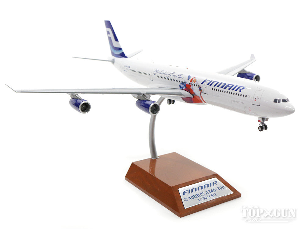 A340-300 Finnair Special Paint "Santa Claus" 2006 OH-LQA (Stand Included) 1/200 *Made of Metal [IF343AY001]