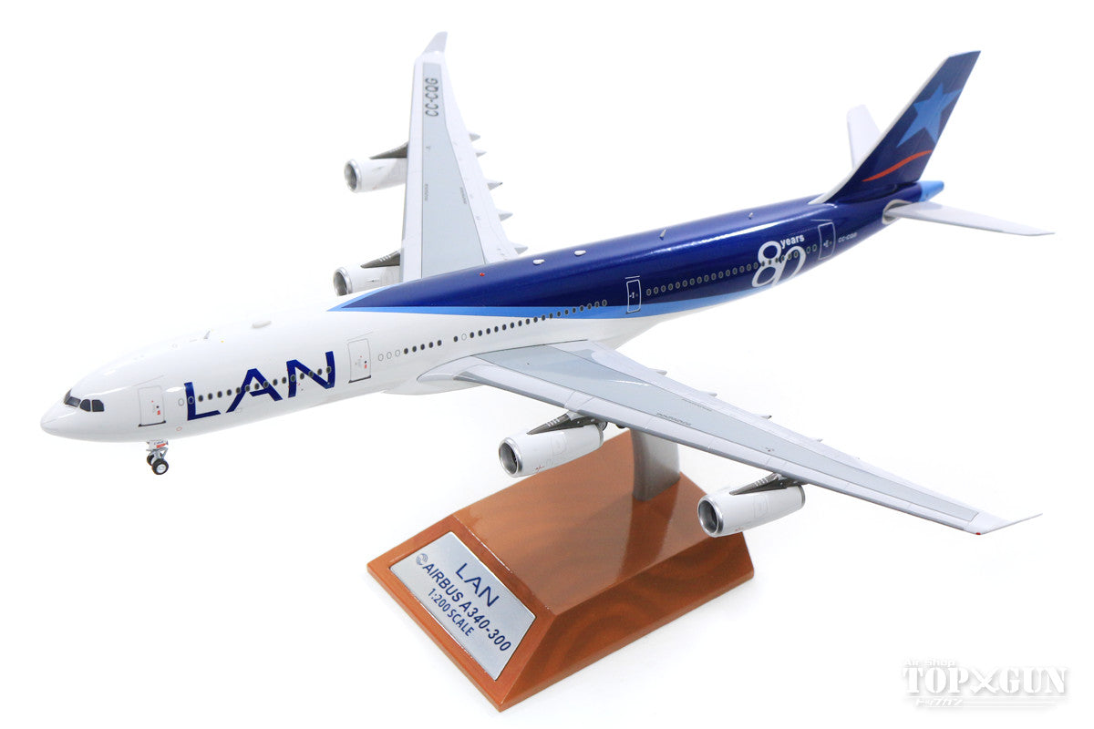 A340-300 LAN Airlines CC-CQG With Stand 1/200 [IF343LAN002]