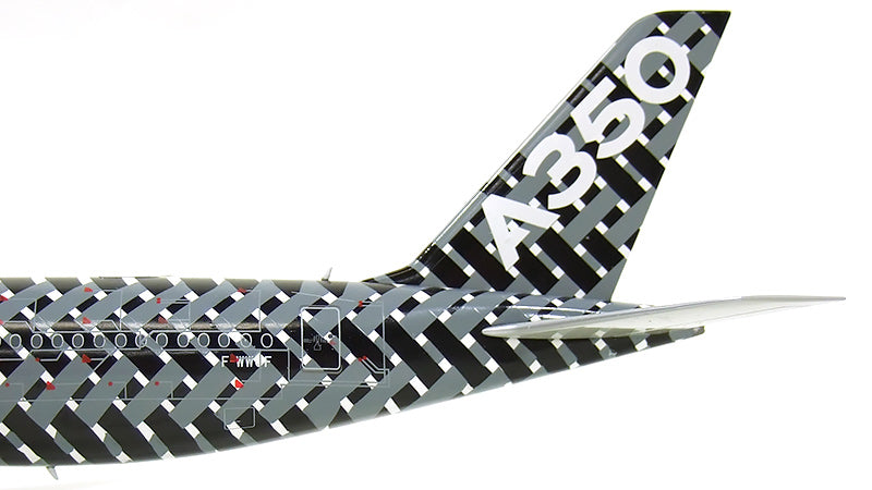 A350-900 エアバスハウスカラー (黒) F-WWCF フラップダウン 1/200 [IF3500814D]