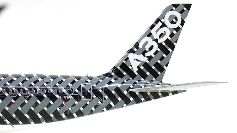 A350-900 Airbus house color (black) F-WWCF flap up 1/200 [IF3500814U]