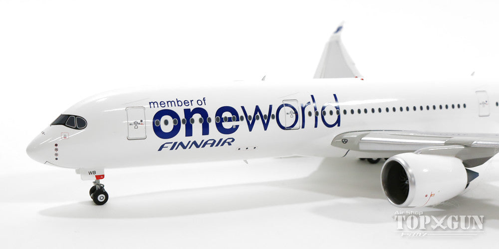 A350-900 Finnair Special Paint "One World" OH-LWB Flaps Down (Stand Included) 1/200 *Made of Metal [IF3501015D]