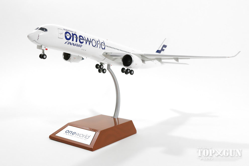 A350-900 Finnair Special Paint "One World" OH-LWB Flaps Down (Stand Included) 1/200 *Made of Metal [IF3501015D]