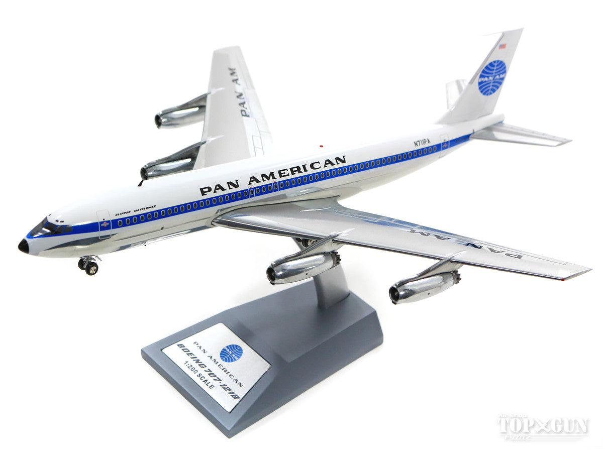 707-100 Pan American World Airways 1960s (stand included) N711PA "Clipper America" ​​1/200 *Made of metal [IF701IDLLBG1958P]