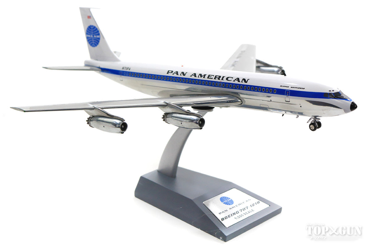 707-100 Pan American World Airways 1960s (stand included) N711PA "Clipper America" ​​1/200 *Made of metal [IF701IDLLBG1958P]