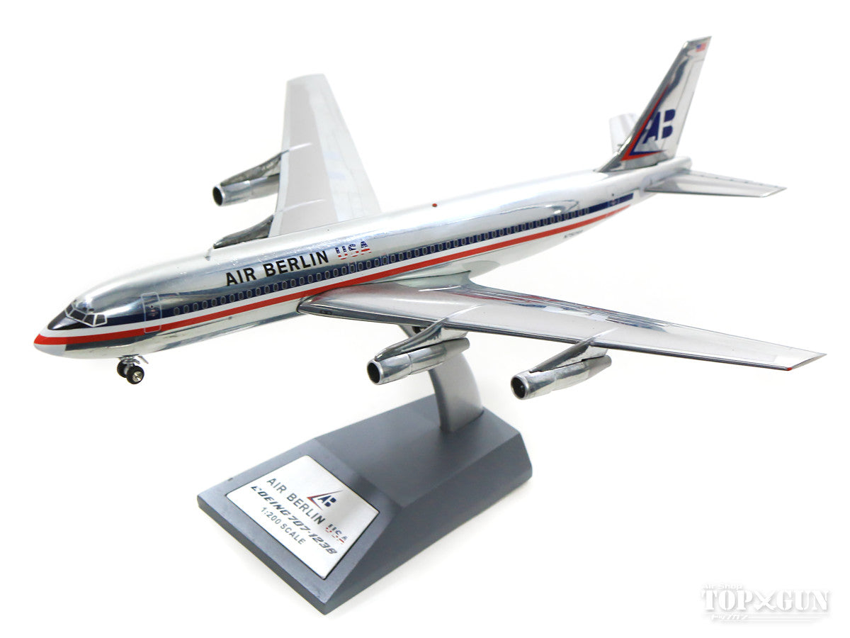 707-100 Air Berlin USA N7509A Polished (stand included) 1/200 [IF701AB001P]