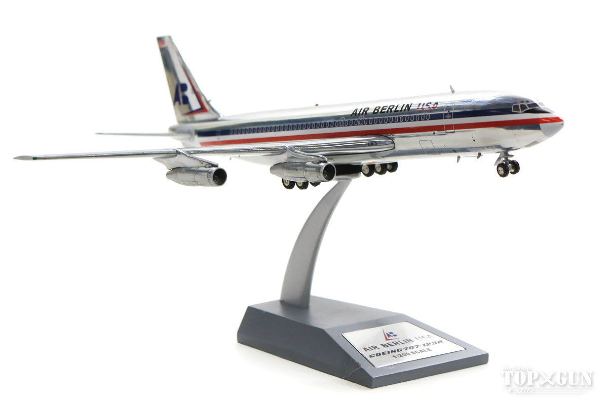 707-100 Air Berlin USA N7509A Polished (stand included) 1/200 [IF701AB001P]