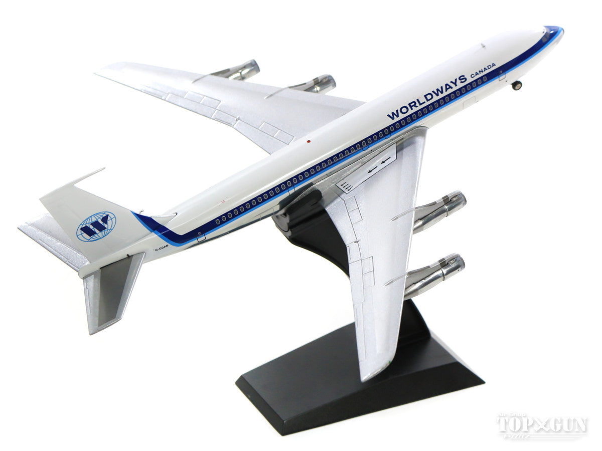 707-300 Worldways Canada Airlines circa 1982 (stand included) C-GGAB 1/200 *Made of metal [IF7070918P]