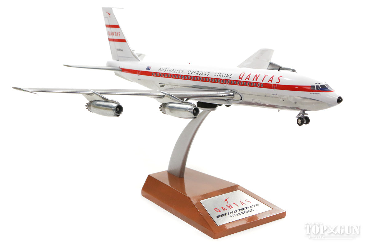 707-138B Qantas Australian Airlines 1959 VH-EBA (stand included) 1/200 *Made of metal [IF70710817]