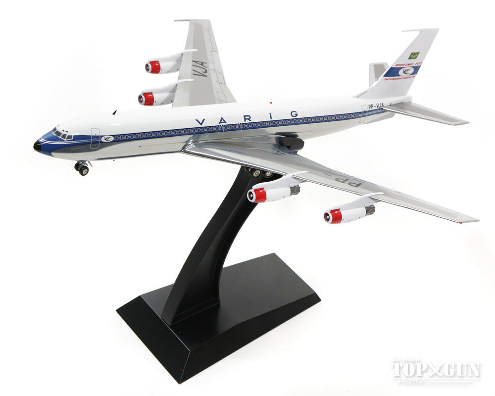 707-400 Varig Brazilian Airlines 1960s Polished finish PP-VJA (stand included) 1/200 *Made of metal [IF70741116P]