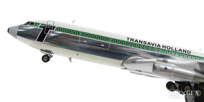 707-300 トランサヴィア航空 76年頃 （スタンド付属） PH-TVK 1/200 ※金属製 [IF707HV0618P]