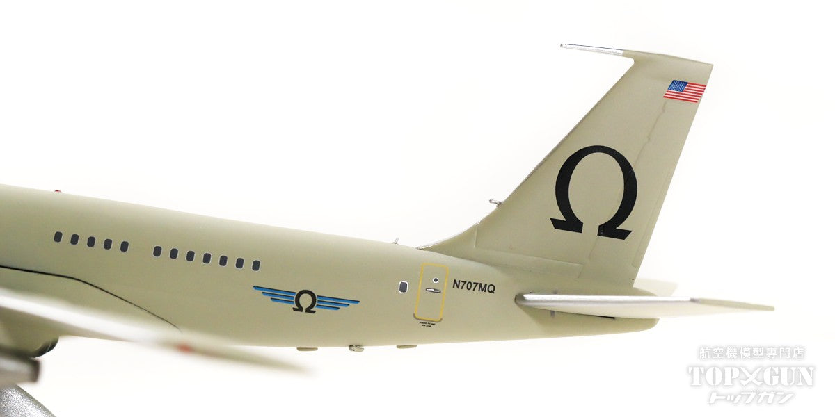 707-300 Omega Air (air refueling aircraft) N707MQ with stand 1/200 [IF707OME707]