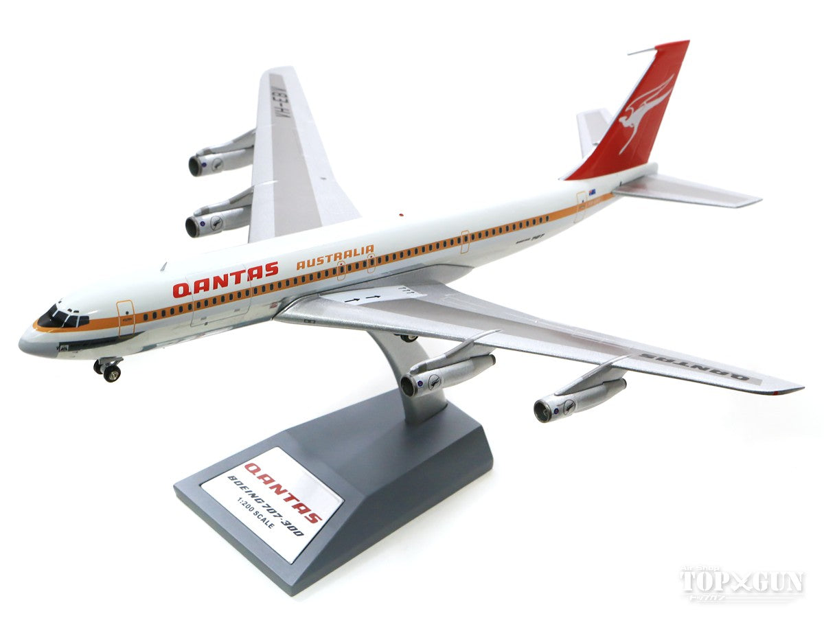 707-300C Qantas VH-EBV Polished With Stand 1/200 [IF707QF1119P]