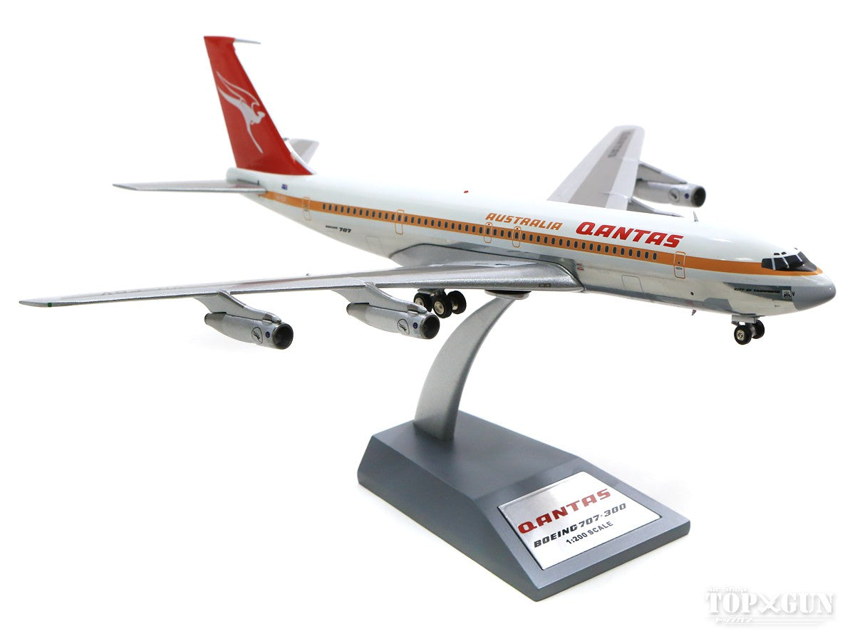 707-300C Qantas VH-EBV Polished With Stand 1/200 [IF707QF1119P]