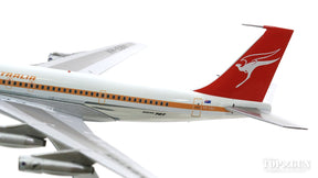 707-300C カンタス航空 VH-EBV Polished With Stand 1/200 [IF707QF1119P]