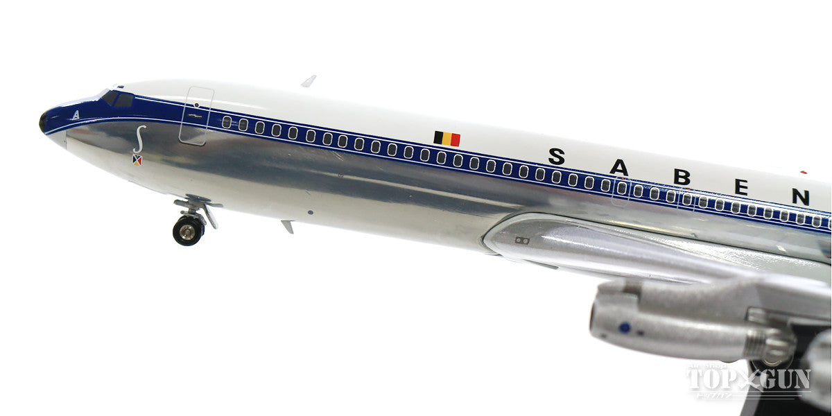 707-300 Sabena Belgian Airlines 1960s Polished finish (stand included) OO-SJA 1/200 *Made of metal [IF707SN0718P]