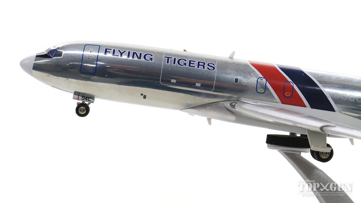 727-100F (modified cargo type) Flying Tiger Airlines circa 1986 Polished finish (stand included) N1931 1/200 [IF721FT1019P]