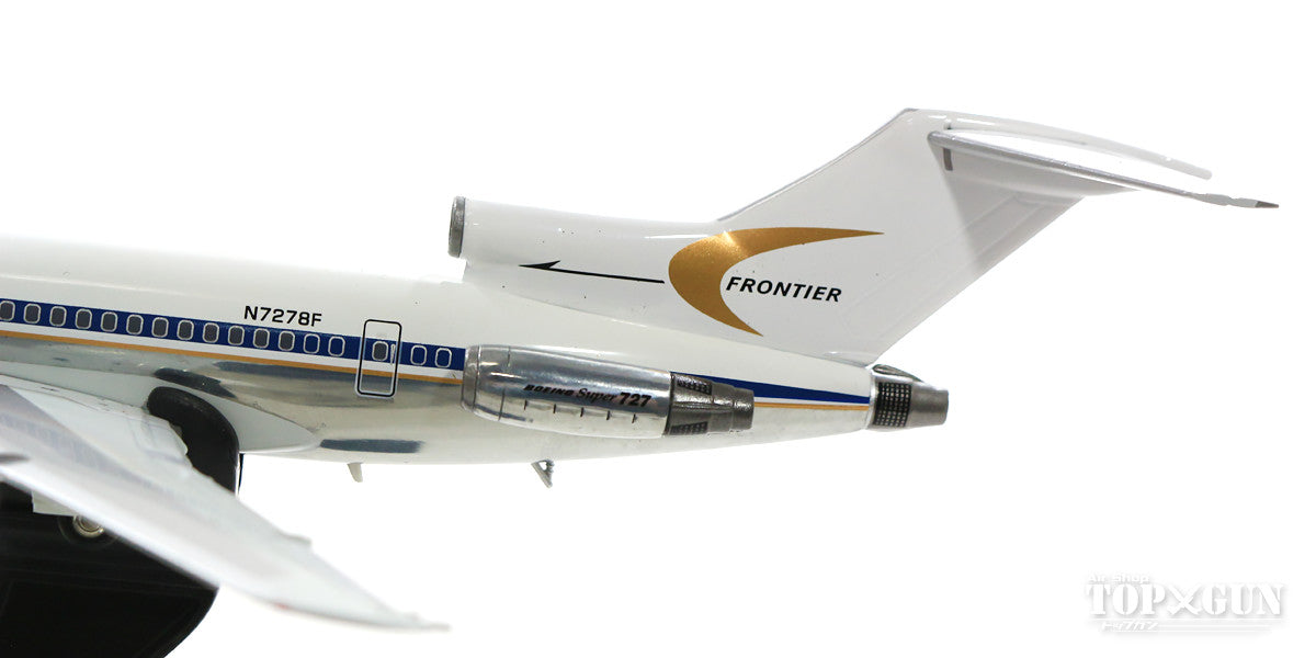 727-200 フロンティア航空 N7278F (スタンド付属) 1/200 [IF722F90119P]