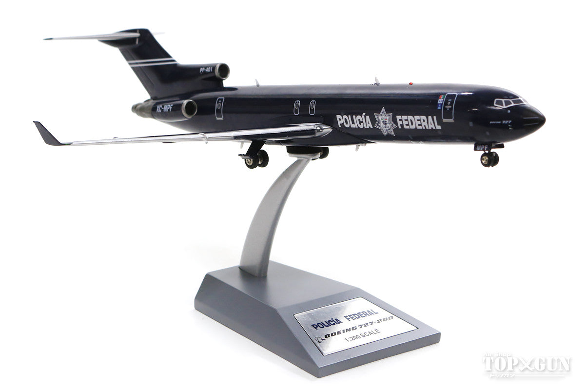 727-200 PFP Mexican Federal Police XC-MPF (stand included) 1/200 [IF722MEXP0619]