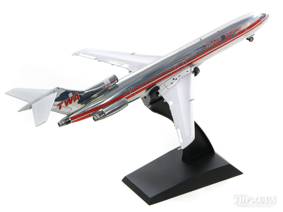 727-200 TWA Trans World Airlines 1970s Gray/Red Line (Stand Included) N64339 1/200 *Made of metal [IF722TW1018P]