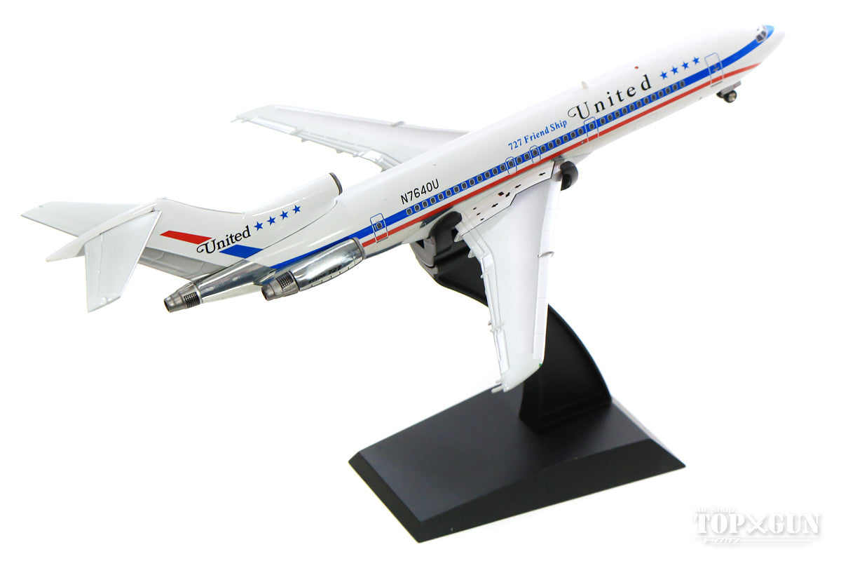 727-200 ユナイテッド航空 N7640U (スタンド付属) 1/200 [IF722UA0618]