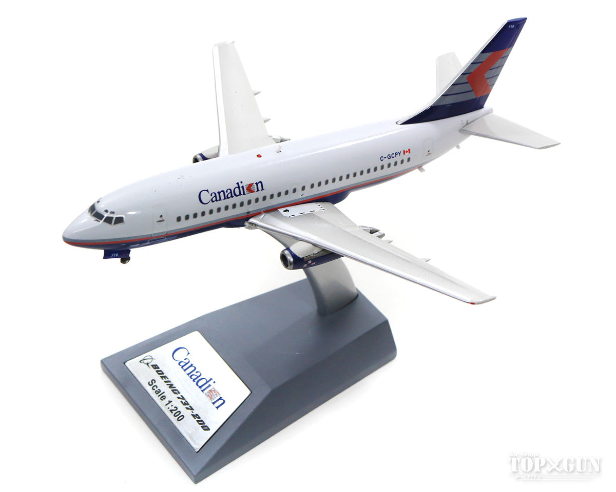 InFlight200 737-200 Canadian Airlines C-GCPY With Stand 1