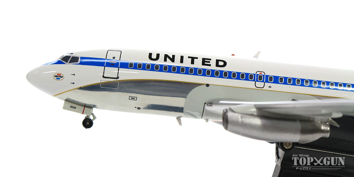 737-200 United Airlines 60s-70s (stand included) N9038U 1/200 *Made of metal [IF732UA0518]