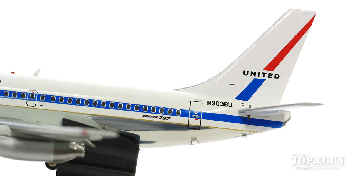 737-200 United Airlines 60s-70s (stand included) N9038U 1/200 *Made of metal [IF732UA0518]