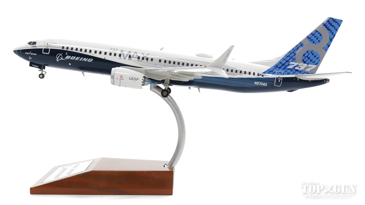 737-8MAX Boeing House Color N8704Q (stand included) 1/200 *Made of metal [IF737MAX002]