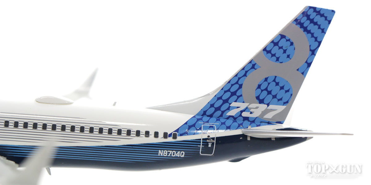 737-8MAX Boeing House Color N8704Q (stand included) 1/200 *Made of metal [IF737MAX002]