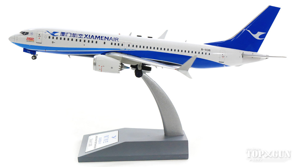 737 Max 8 Xiamen Airlines "2000th" B-1136 (stand included) 1/200 [IF737MAXMF002]