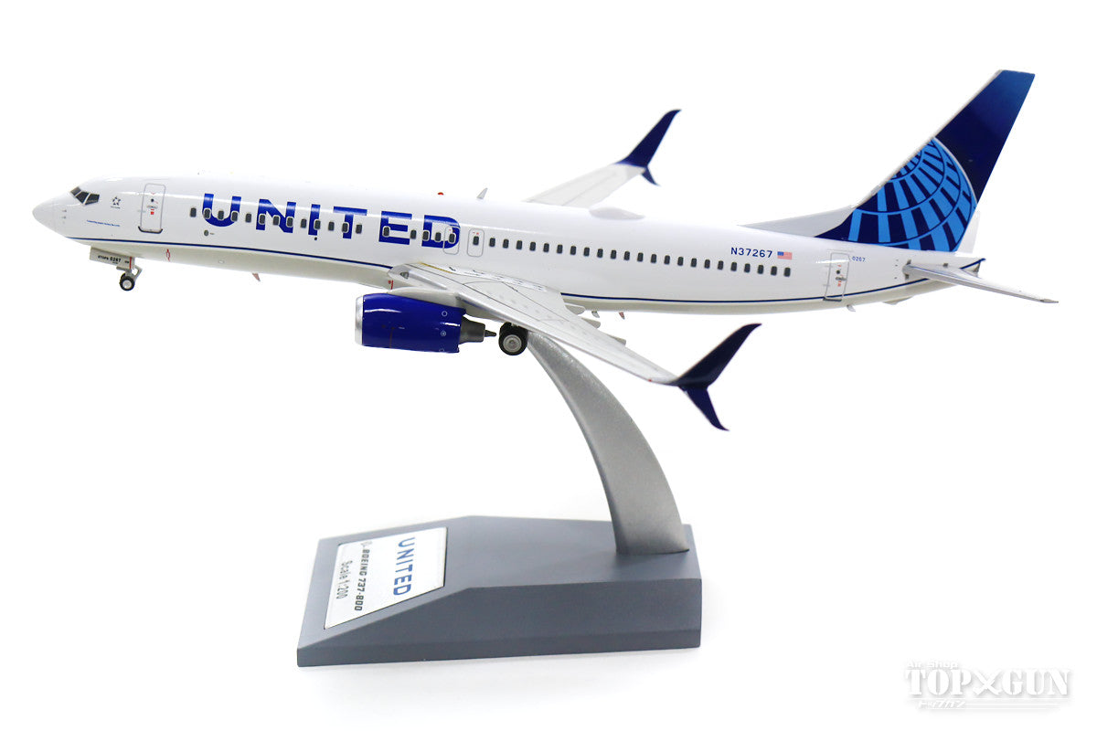 737-800 ユナイテッド航空 N37267 新塗装 with Stand 1/200 [IF738UA0619]