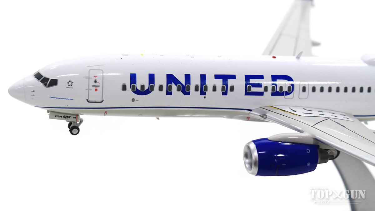 737-800 ユナイテッド航空 N37267 新塗装 with Stand 1/200 [IF738UA0619]