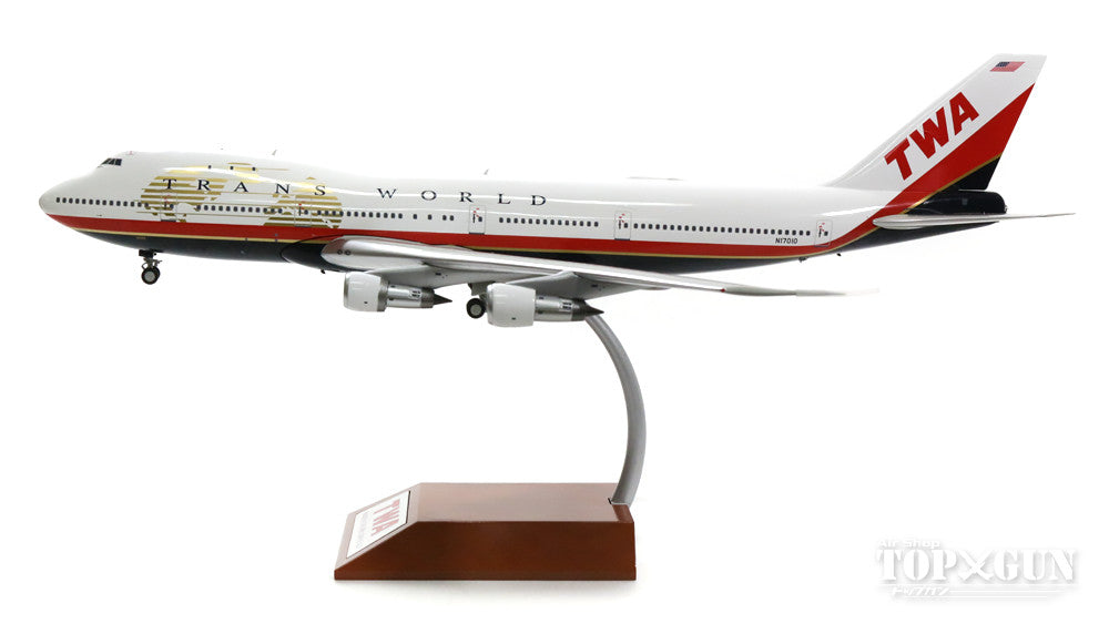 747-100 TWA Trans World Airlines 90s N17010 (stand included) 1/200 *Made of metal [IF7411215]