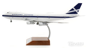 747-100 ハイランドエクスプレス航空（イギリス） 80年代 （スタンド付属） G-HIHO 1/200 ※金属製 [IF7411216]