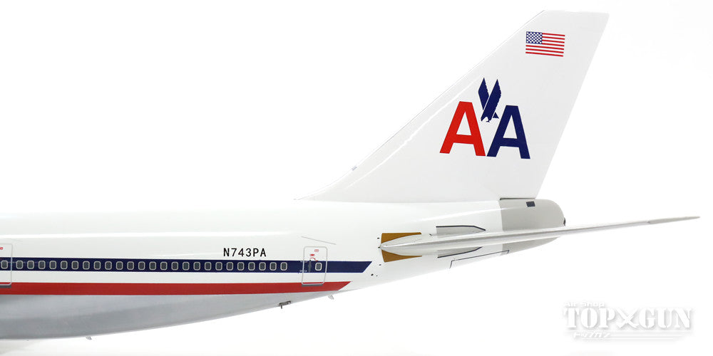 747-100 American Airlines N743PA polished (stand included) 1/200 [IF741743]