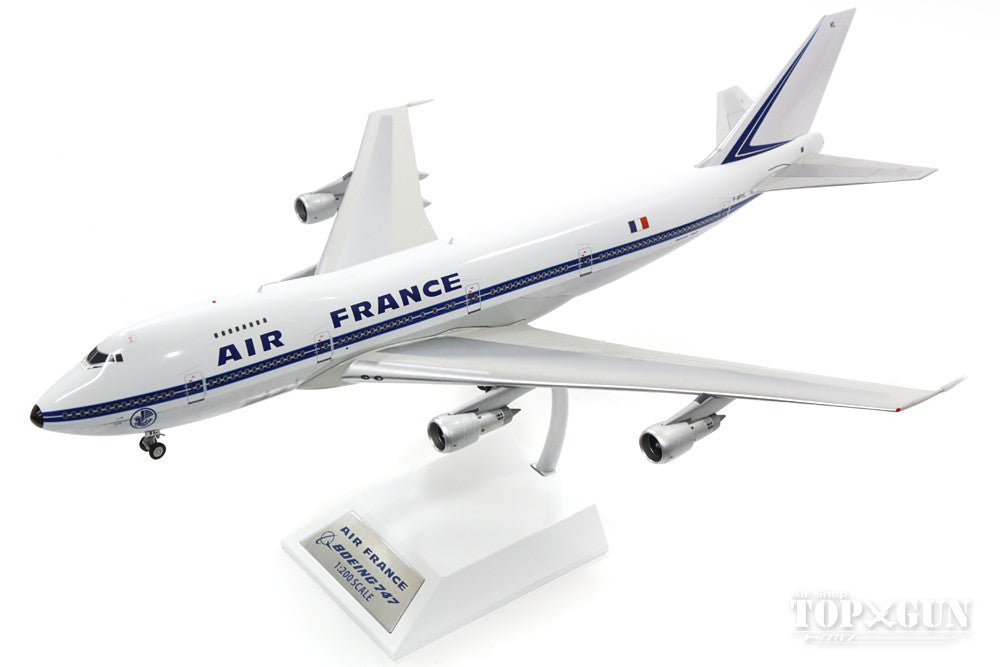 747-100 Air France 1970s Polished finish (stand included) F-BPVL 1/200 *Made of metal [IF741AF001P]