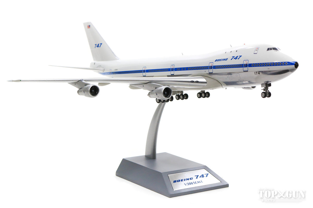 747-100 Boeing Demo Color N731PA Polished (stand included) 1/200 [IF741BOE0519P]