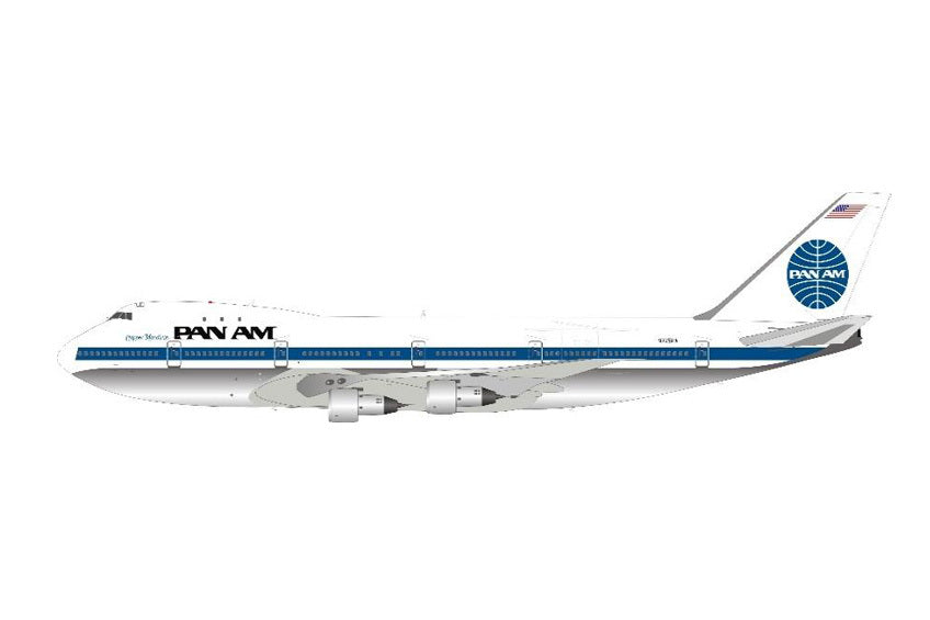 747-100 パンアメリカン航空 N725PA スタンド付属 1/200 [IF741PA0121P]