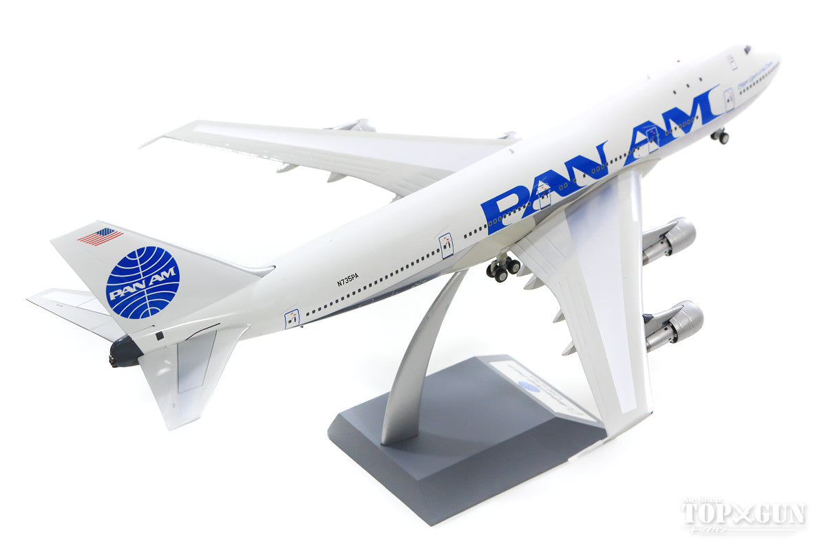 747-100 Pan American Airlines N735PA Hybrid Painted Aircraft (Stand Included) 1/200 [IF741PAA0918]