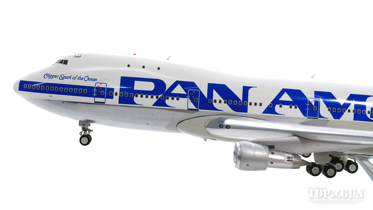 747-100 Pan American Airlines N735PA Hybrid Painted Aircraft (Stand Included) 1/200 [IF741PAA0918]