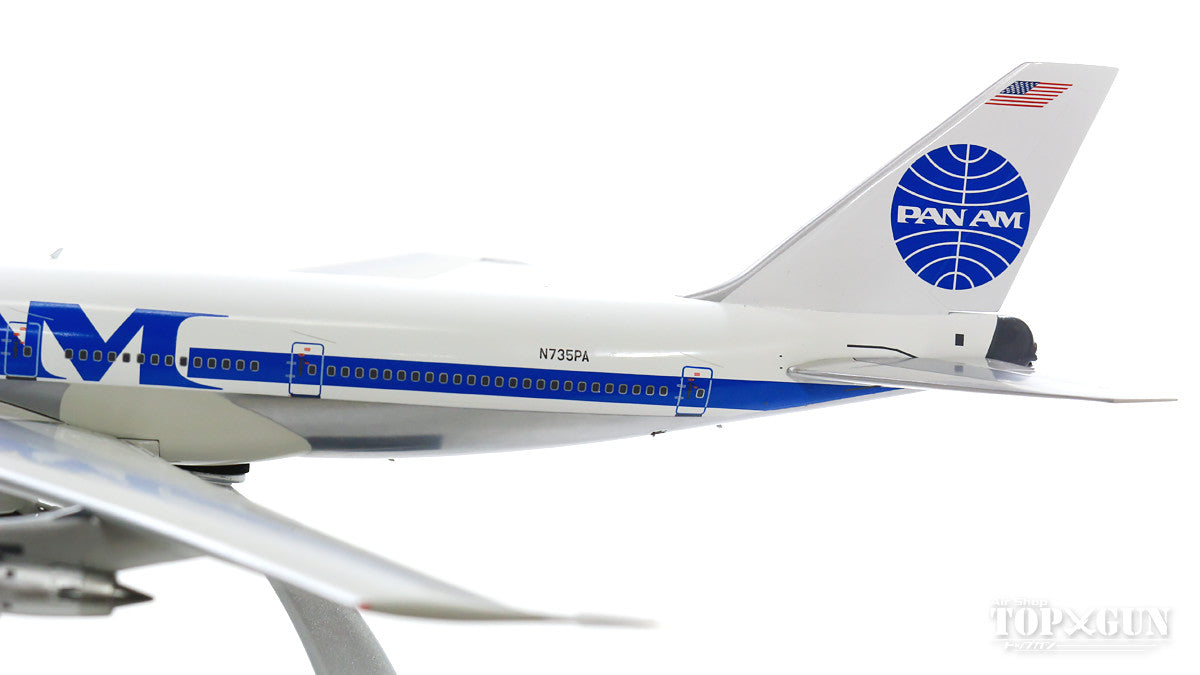 747-100 Pan American Airlines N735PA Hybrid Painted Aircraft (Stand Included) 1/200 [IF741PAA0918]