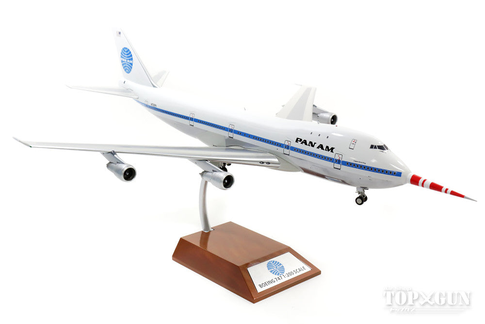 747-100 Pan American World Airways flight test (with red and white extension probe) "Clipper Storm King" N732PA 1/200 *Made of metal [IF741PAAEXP-1]