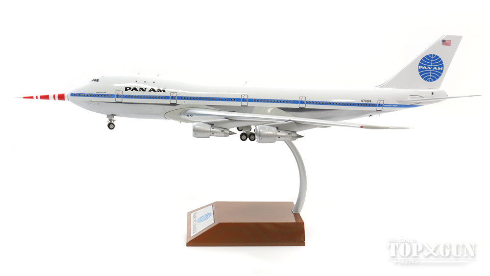 747-100 Pan American World Airways flight test (with red and white extension probe) "Clipper Storm King" N732PA 1/200 *Made of metal [IF741PAAEXP-1]