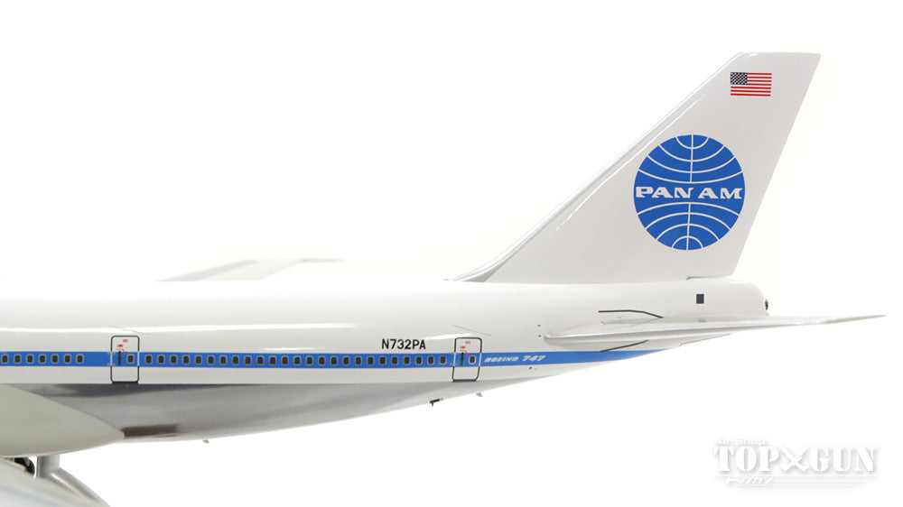 747-100 Pan American World Airways flight test (with red and white extension probe) "Clipper Storm King" N732PA 1/200 *Made of metal [IF741PAAEXP-1]