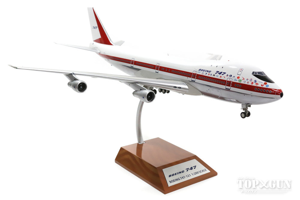 747-100 Boeing House Color Rollout Aircraft (Polished) 1969 N7470 (Stand Included) 1/200 *Made of Metal [IF741RO001P]