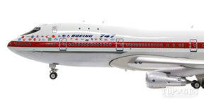 747-100 ボーイング社 ハウスカラー ロールアウト機 (Polished) 69年 N7470 (スタンド付属) 1/200 ※金属製 [IF741RO001P]