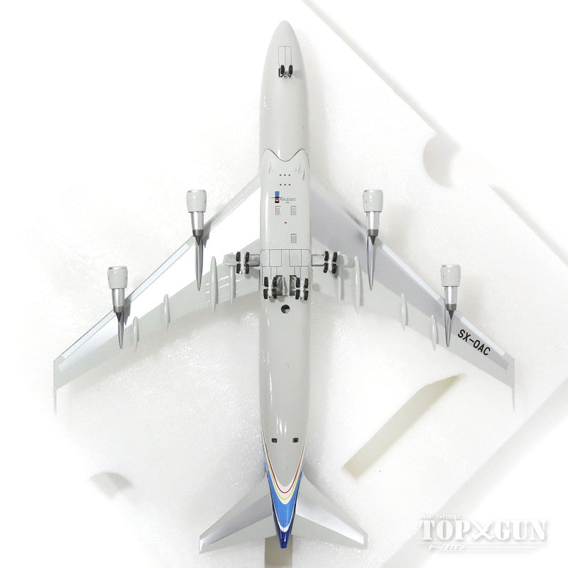 747-200 Olympic Airlines early 90s "Olympic Spirit" SX-OAC (stand included) 1/200 *Made of metal [IF7420216]