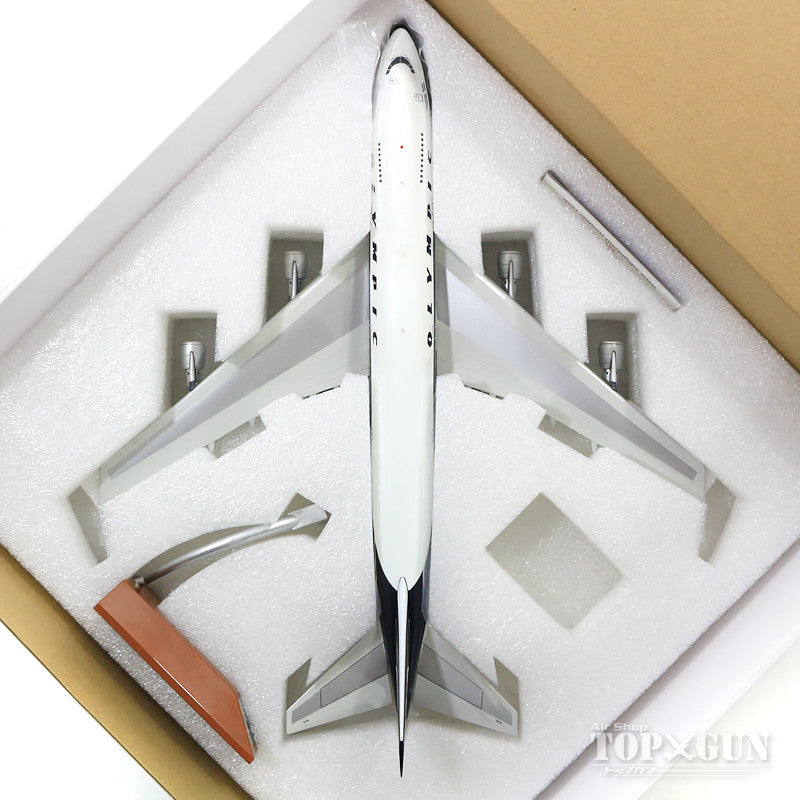 747-200B Olympic Airlines 1980s Polished finish (stand included) SX-OAB 1/200 *Made of metal [IF7420318P]